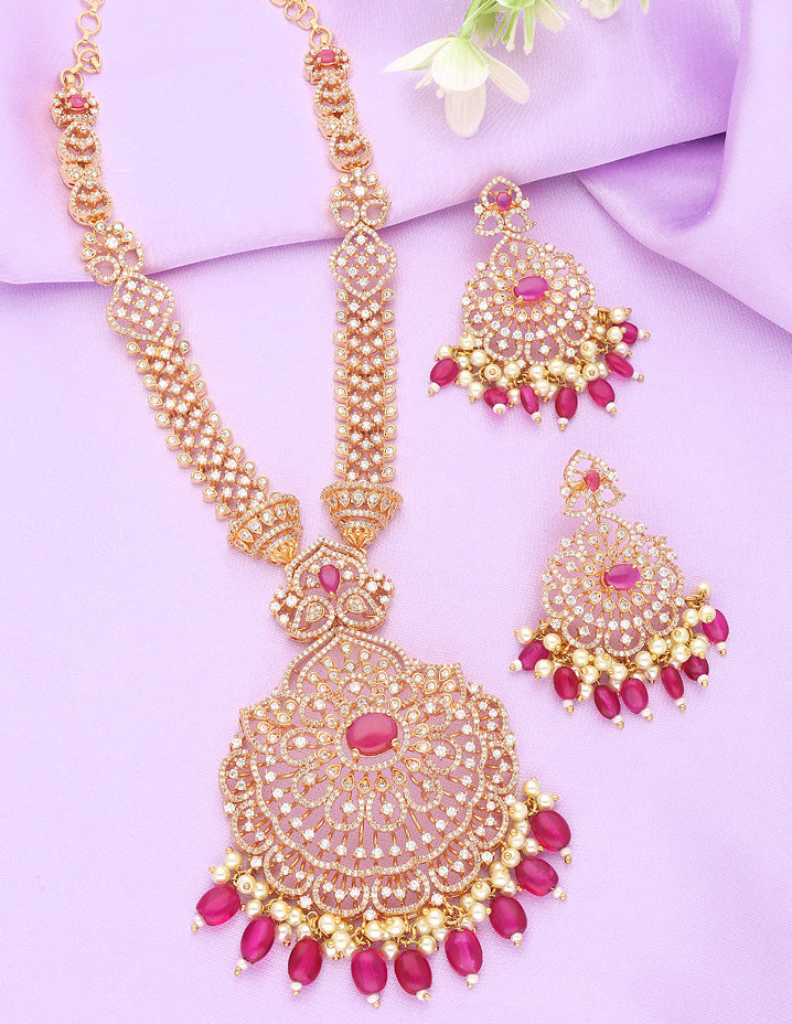 Pink fashion jewellery on sale