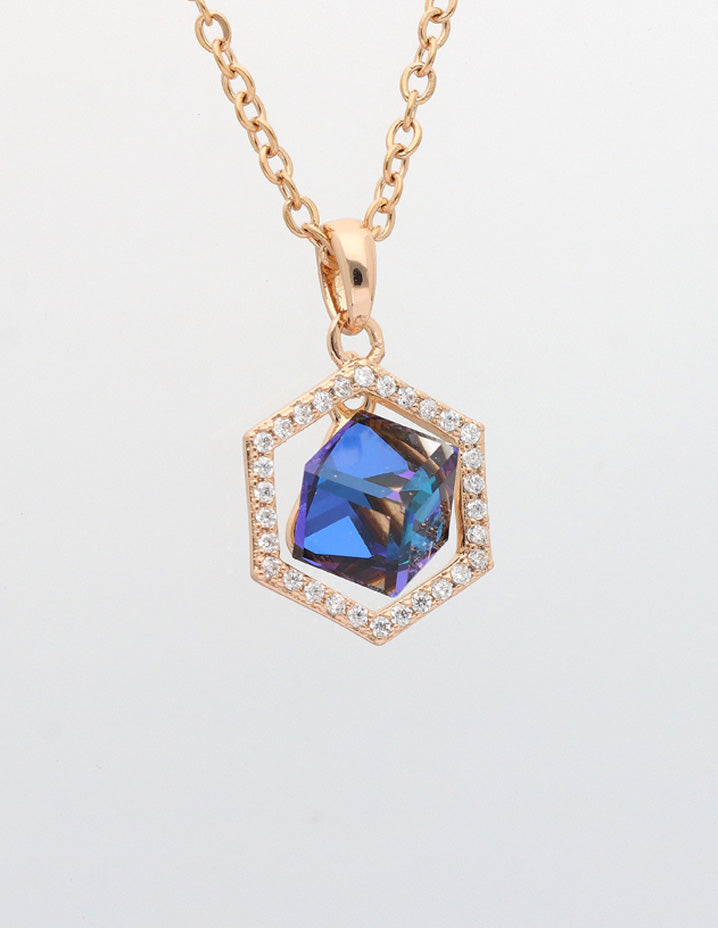 Swarovski Crystal Chain Pendant
