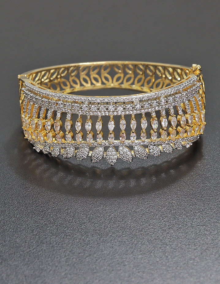 Designer Zirconia Plain Bracelet