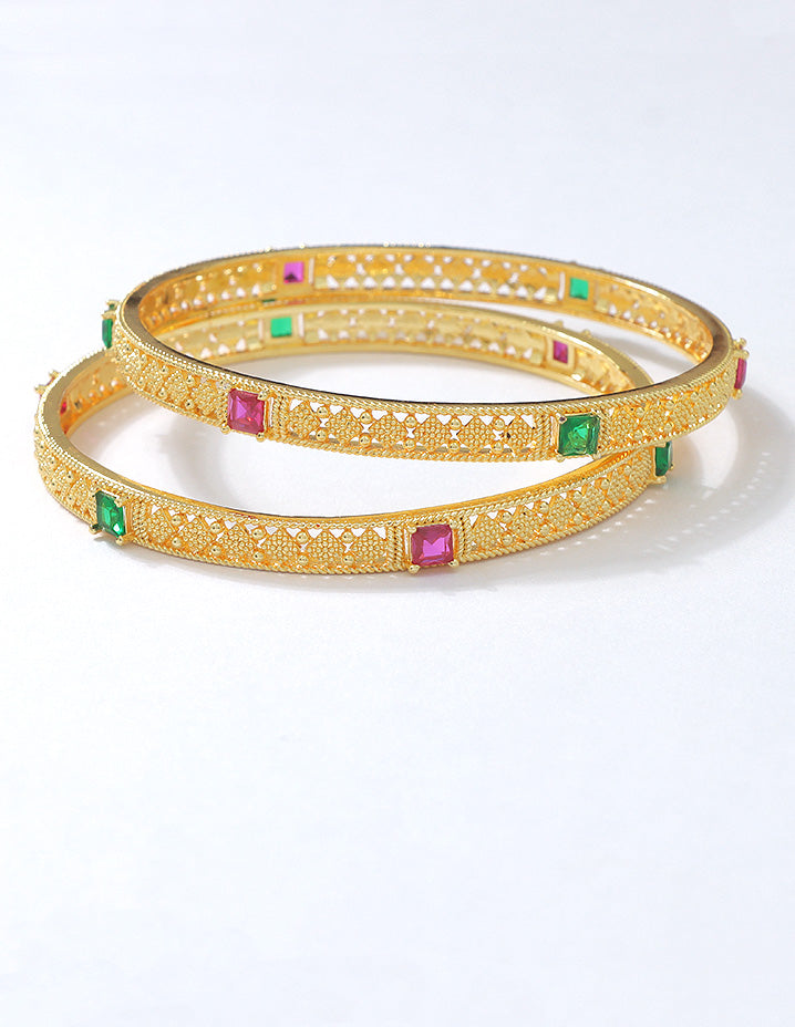 Designer Zirconia Bangles