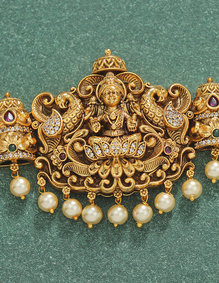 Designer Matt Lakshmi Devi Chain Vaddanam