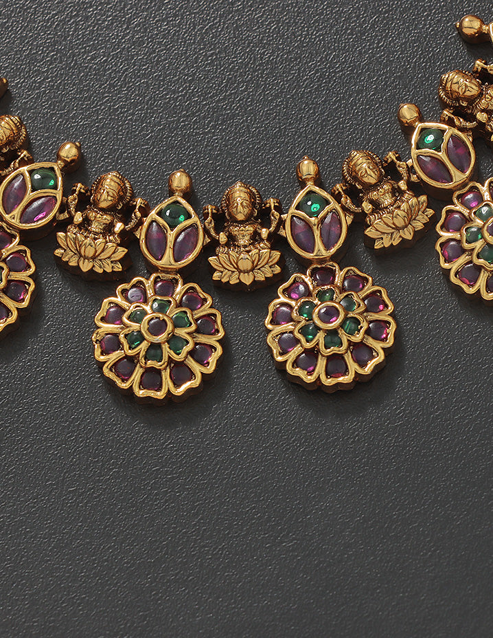 Designer Matt Kempu Long Haaram Set