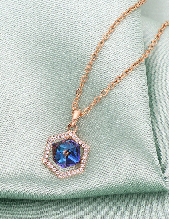 Swarovski Crystal Chain Pendant