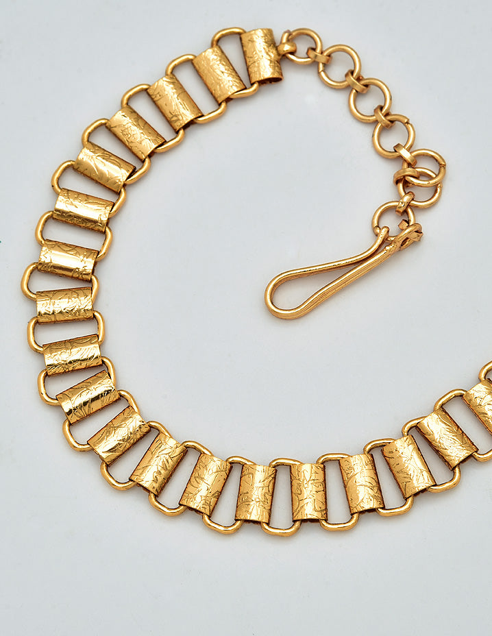 Antique Peacock Pattern Chain Vaddanam