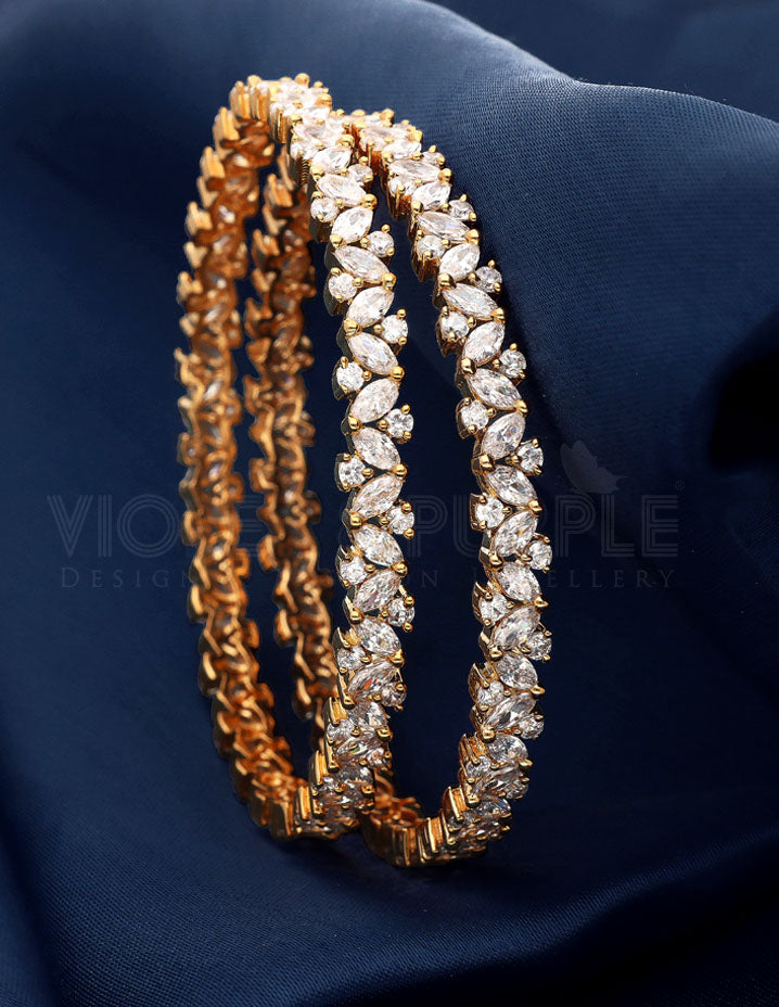 Zircon Designer Bangles zbgl10881/carat