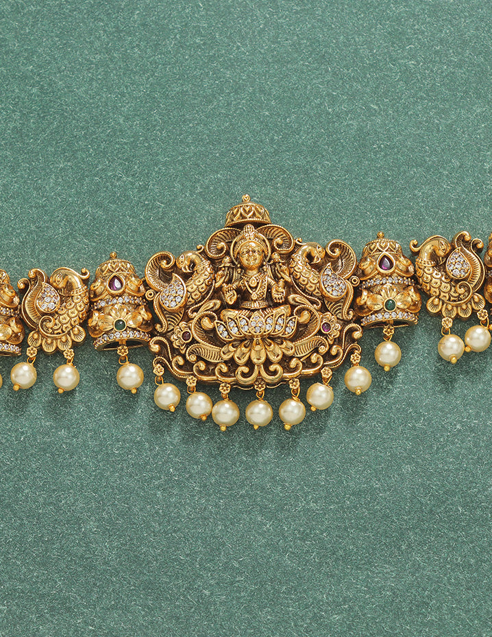 Designer Matt Lakshmi Devi Chain Vaddanam