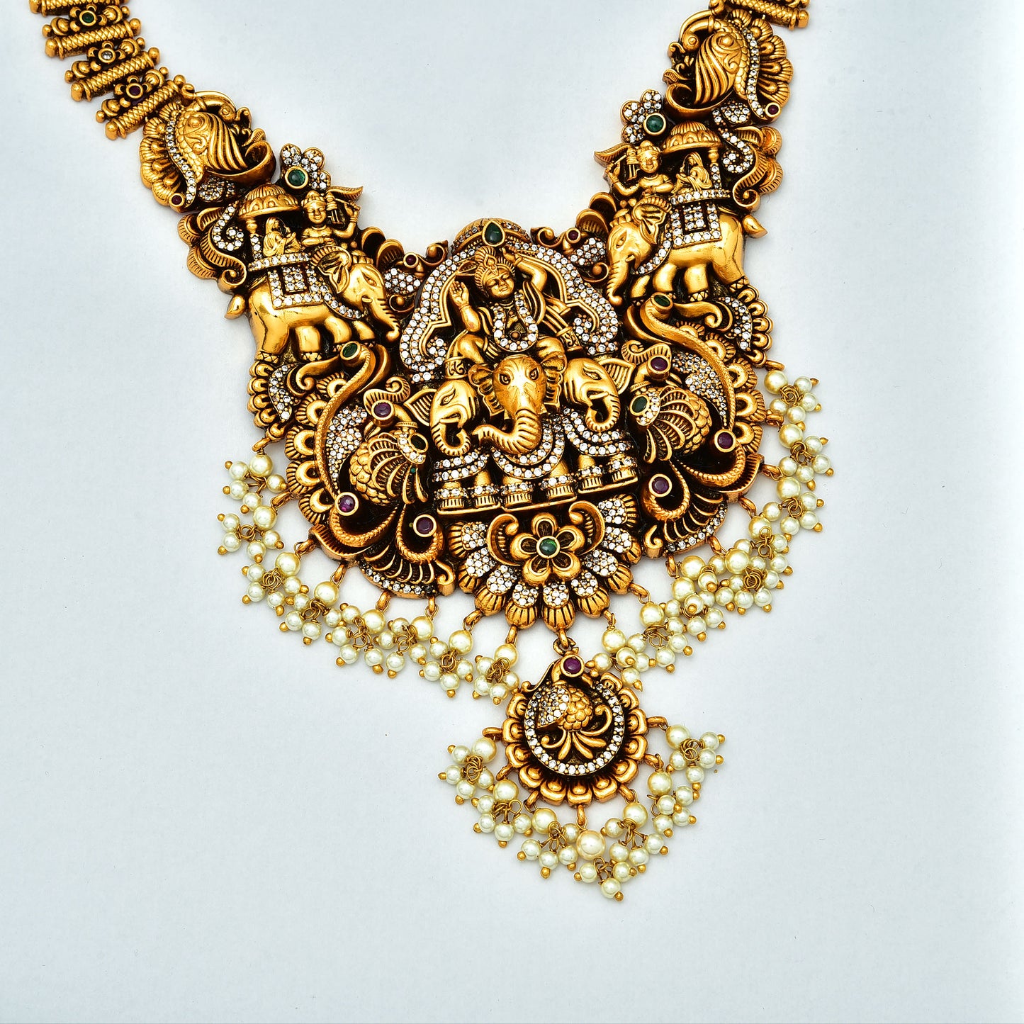 Antique Grand Wedding Long Haaram