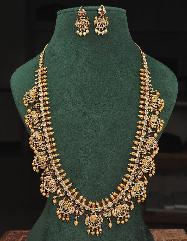 Designer Ramparivar Long Haaram Set