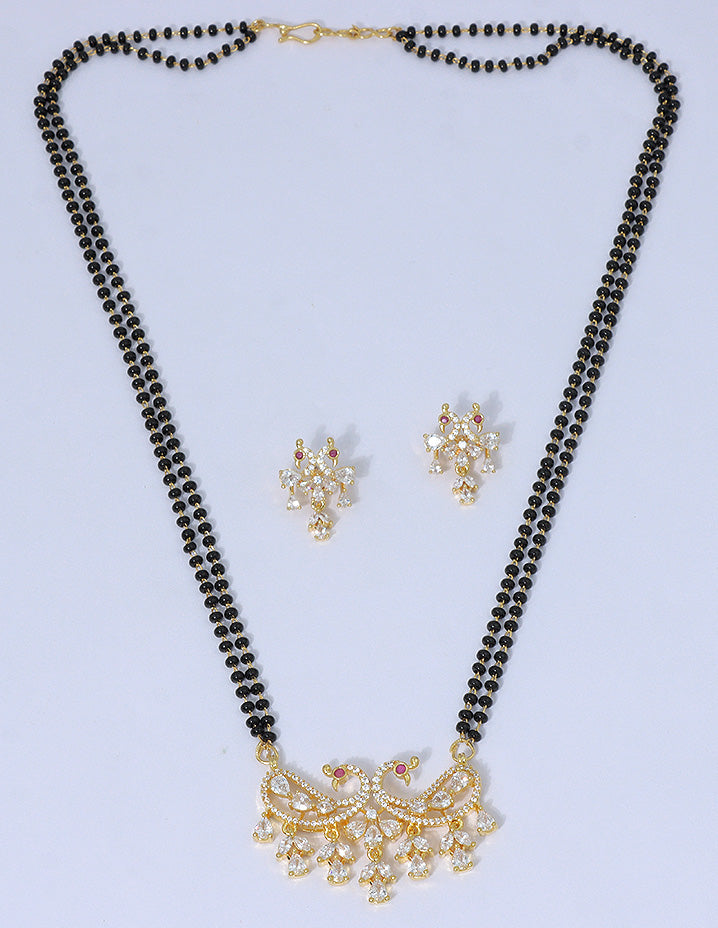 Designer Black Beads Mangalsutra