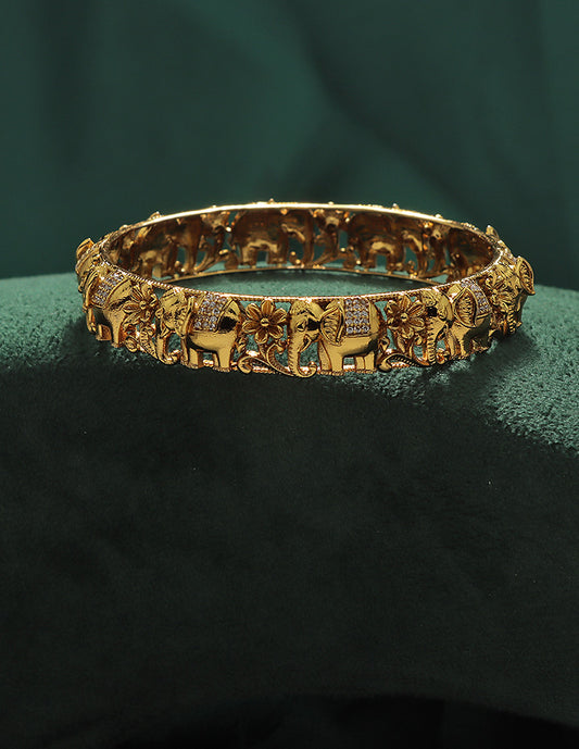 Designer Elephant Matt Bangles