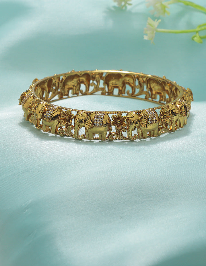 Designer Elephant Matt Bangles