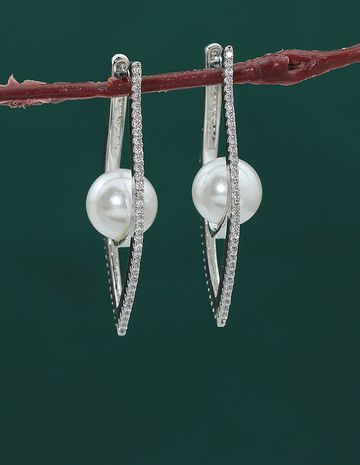 Designer Zirconia Bali Earrings