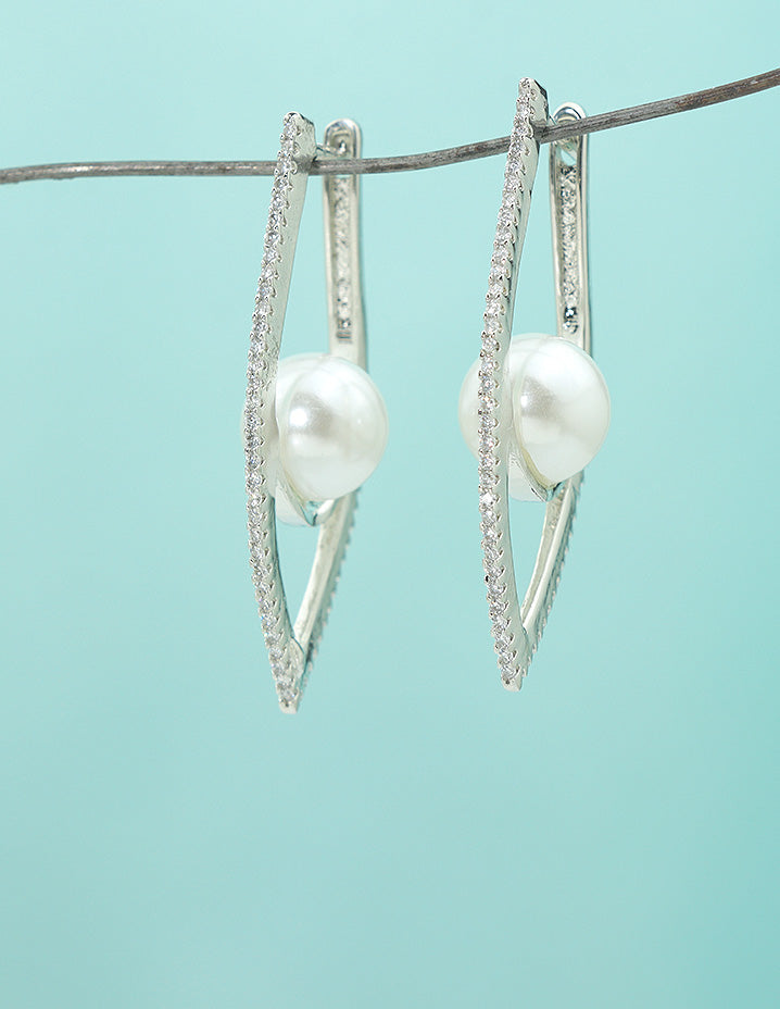 Designer Zirconia Bali Earrings