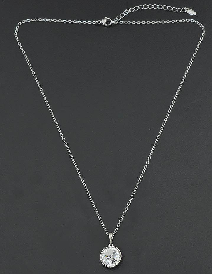 Swarovski Crystal Prism Bloom Chain Pendant