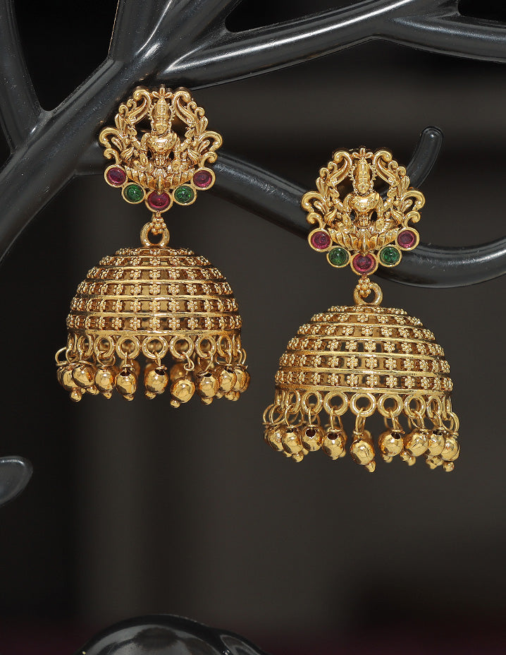 Designer Matt Kempu Jhumka Earrings