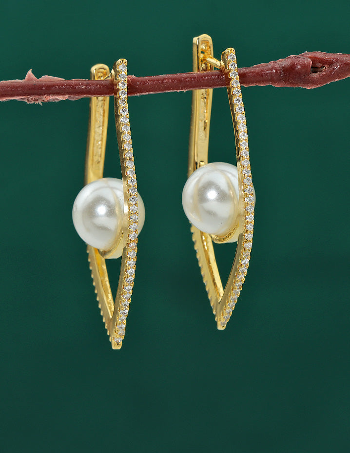 Designer Zirconia Bali Earrings