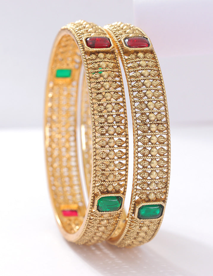 Designer Zirconia Matt Bangles