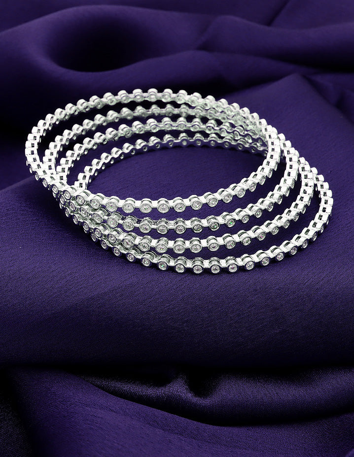 Designer Zirconia Bangles