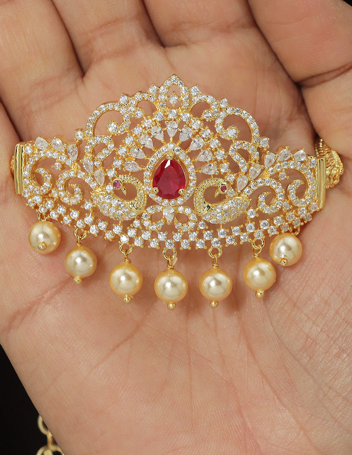 Designer Zirconia Chain Bajuband