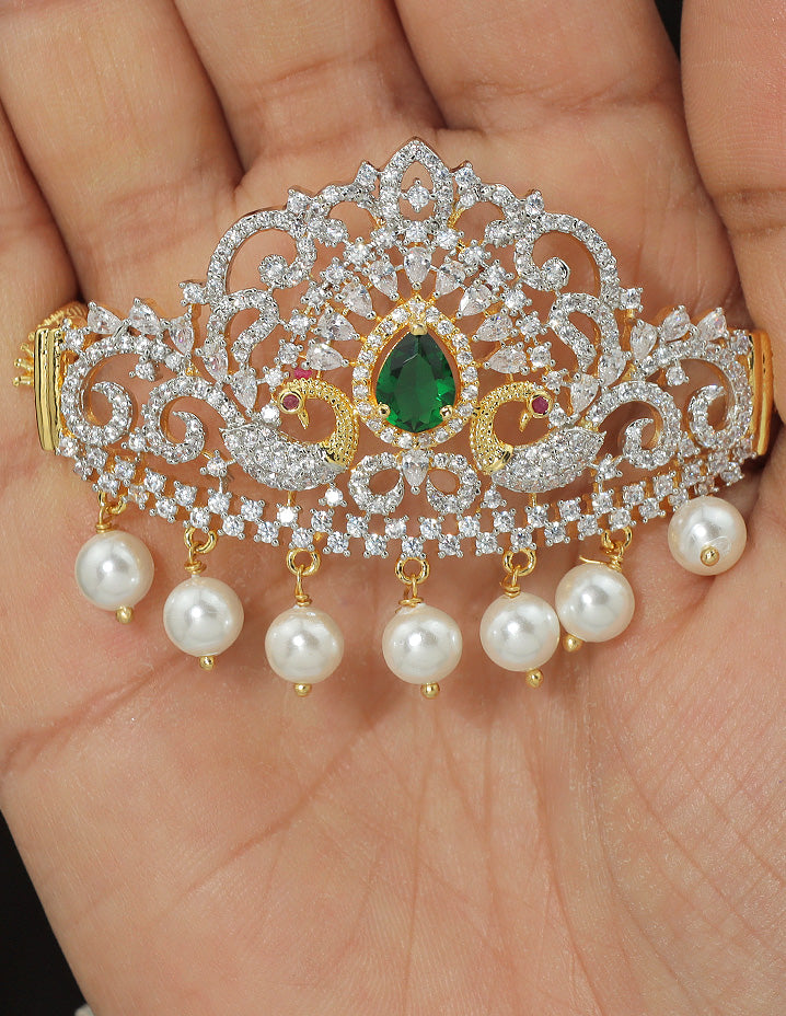Designer Zirconia Chain Bajuband
