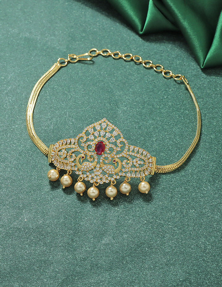 Designer Zirconia Chain Bajuband