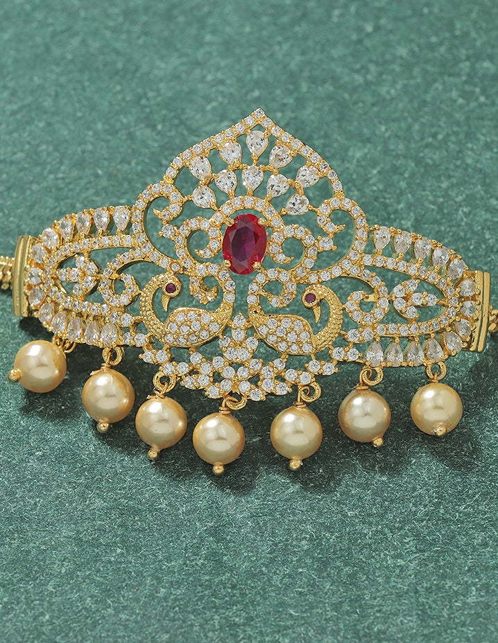 Designer Zirconia Chain Bajuband