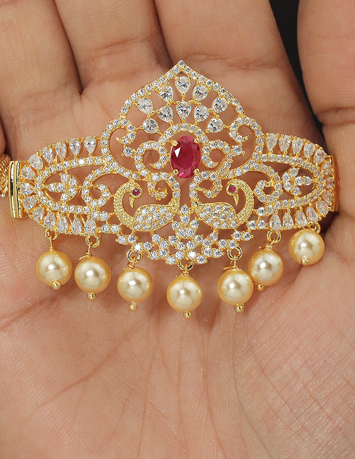 Designer Zirconia Chain Bajuband
