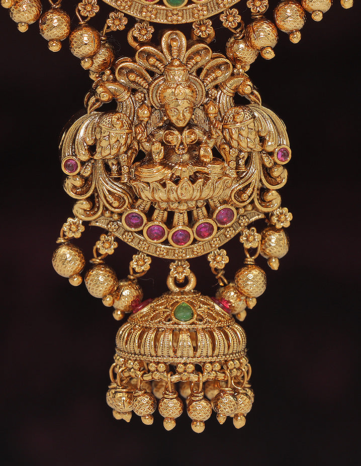 Designer Zirconia Lakshmi Devi Elegant Choti Piece