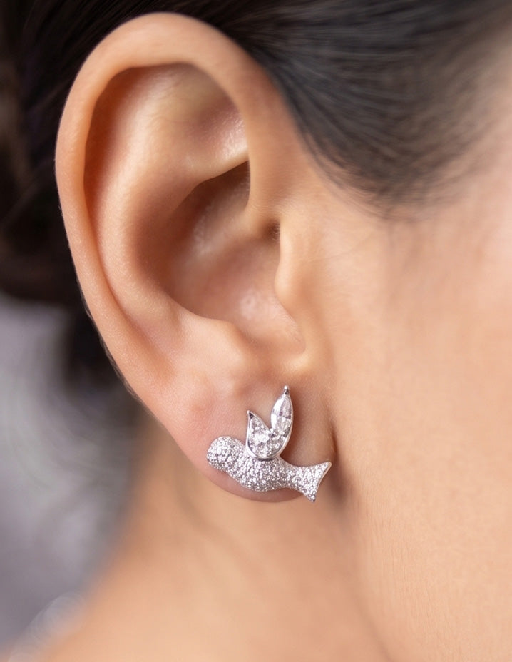 Designer Fancy Bird Stud