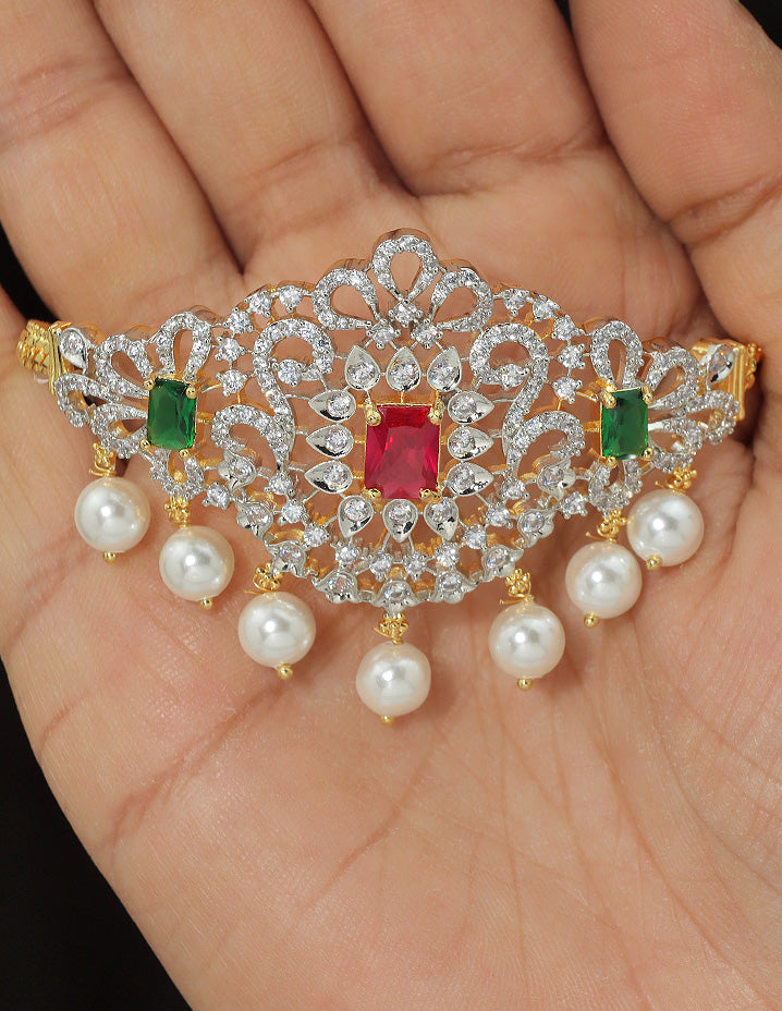 Designer Zirconia Chain Bajuband