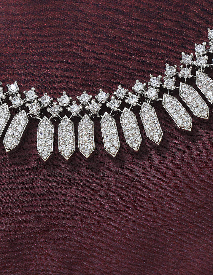 Designer Zirconia Elegance Necklace Set