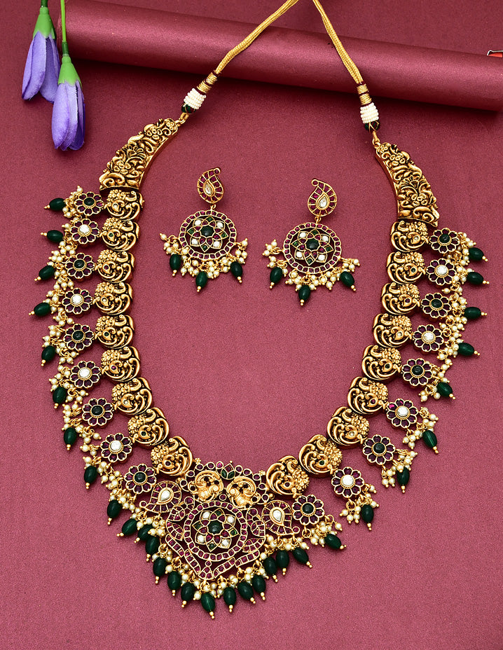 Antique Grand Wedding Long Haaram