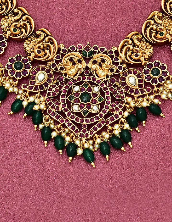 Antique Grand Wedding Long Haaram