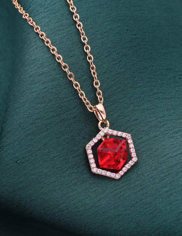 Swarovski Crystal Chain Pendant