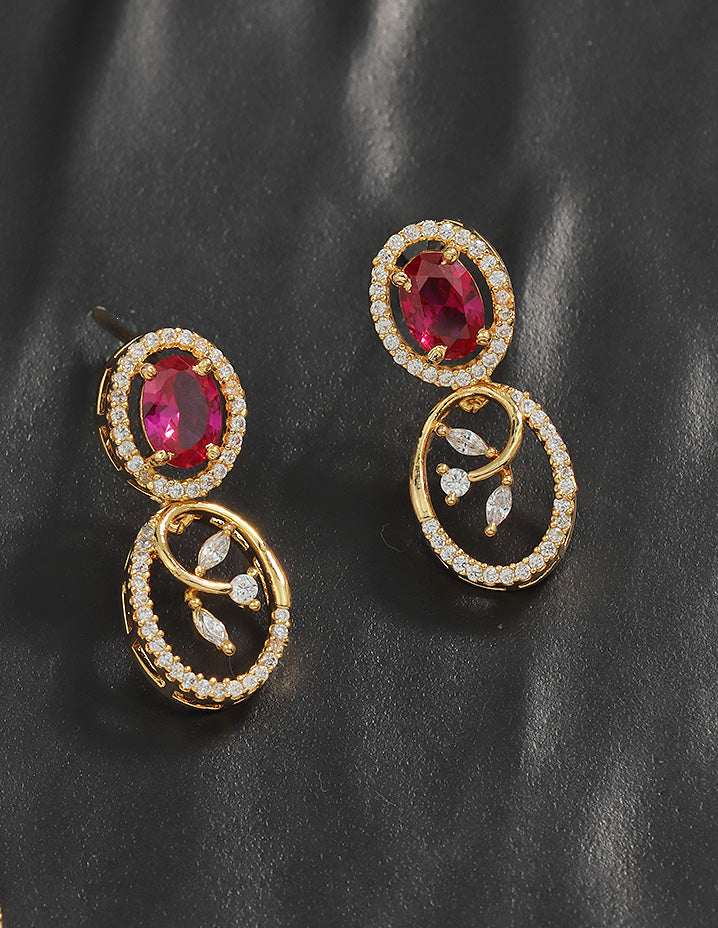 Designer Zirconia Elegance Necklace Set