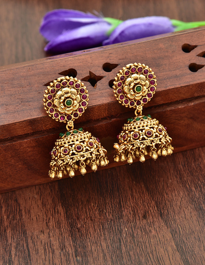 Peacock Designer Antique Long Haaram