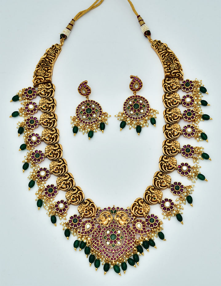Antique Grand Wedding Long Haaram