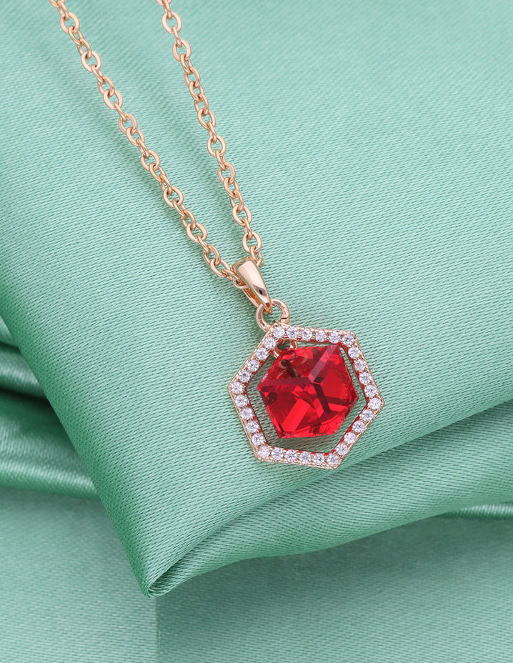 Swarovski Crystal Chain Pendant