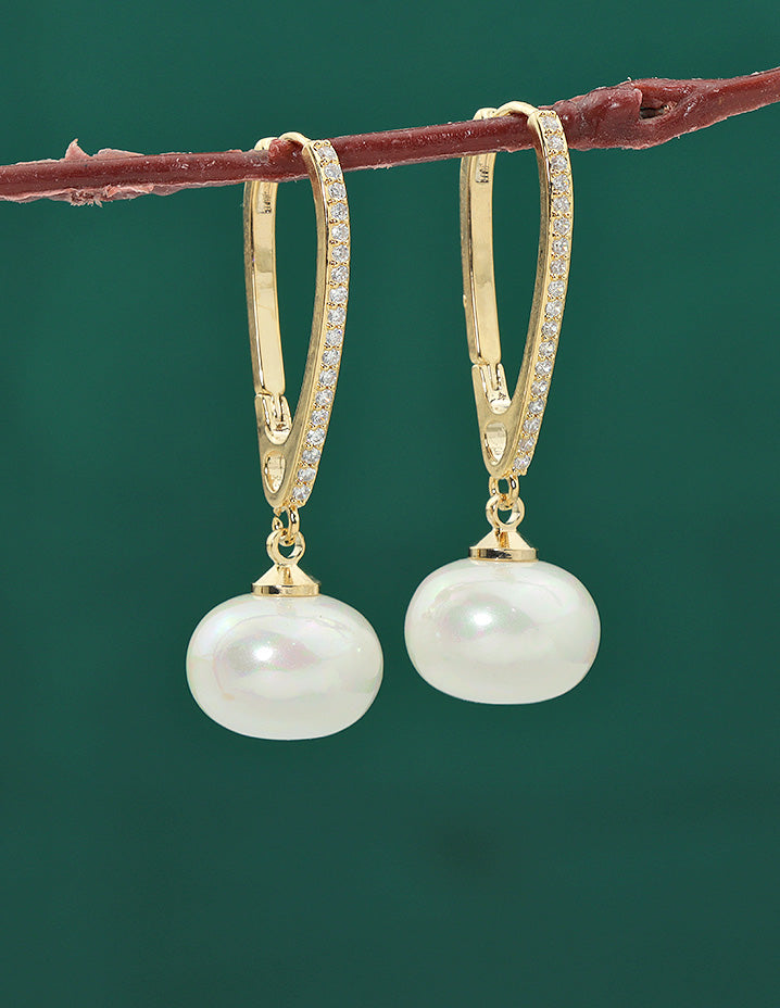 Designer Zirconia Bali Earrings