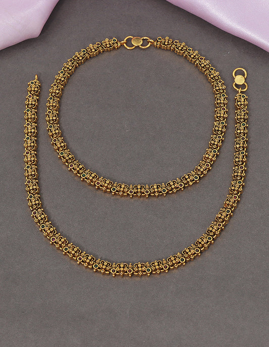 Designer Traditional Matt Anklets