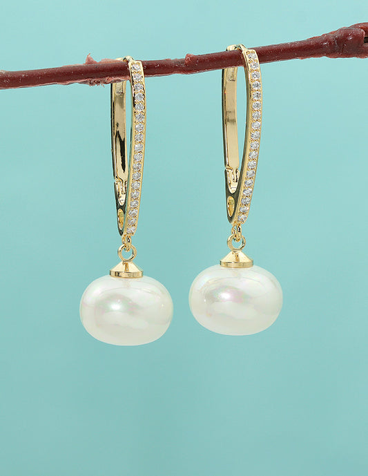 Designer Zirconia Bali Earrings