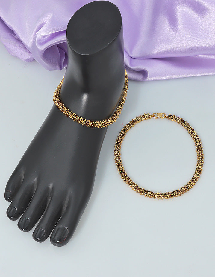 Designer Traditional Matt Anklets