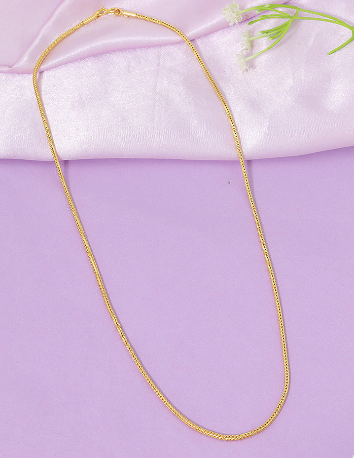 Designer Gold Polish Thali Chain