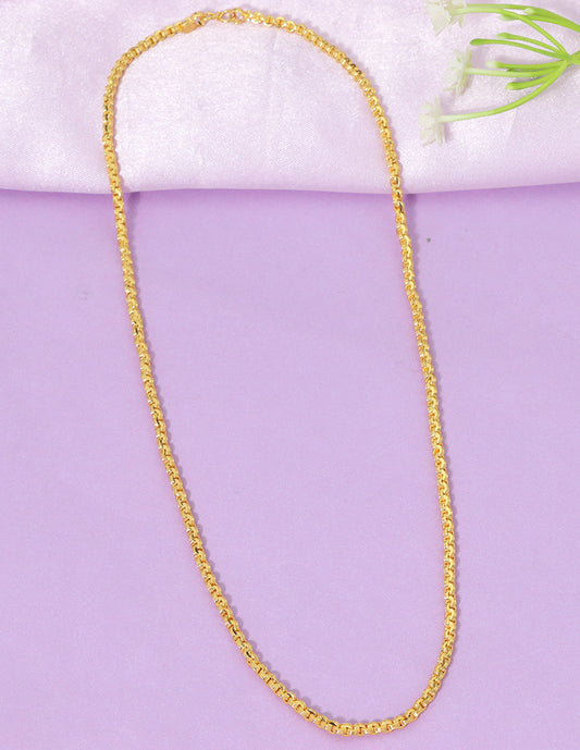 Designer Gold Polish Thali Chain