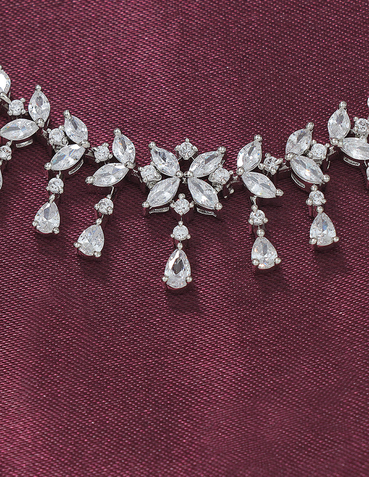 Designer Zirconia Elegance Necklace Set
