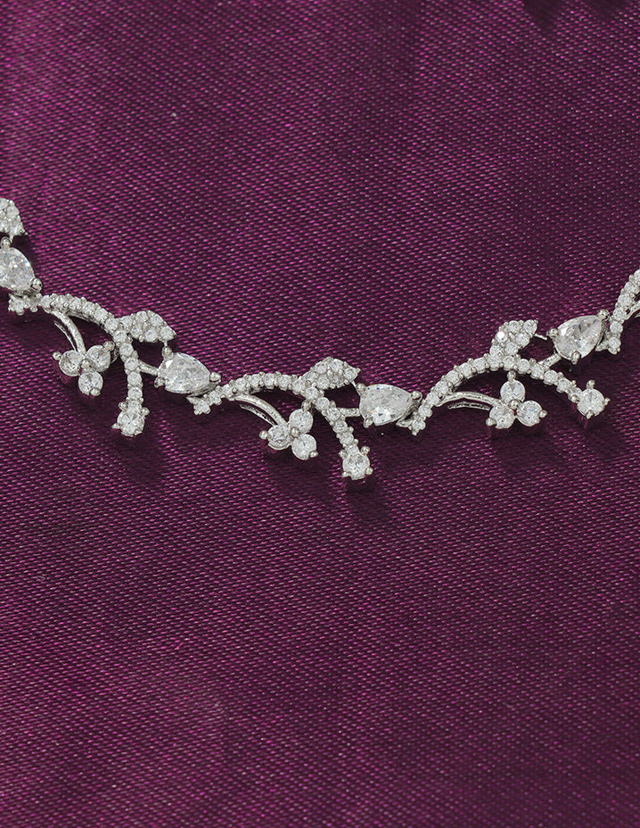 Designer Zirconia Elegance Necklace Set