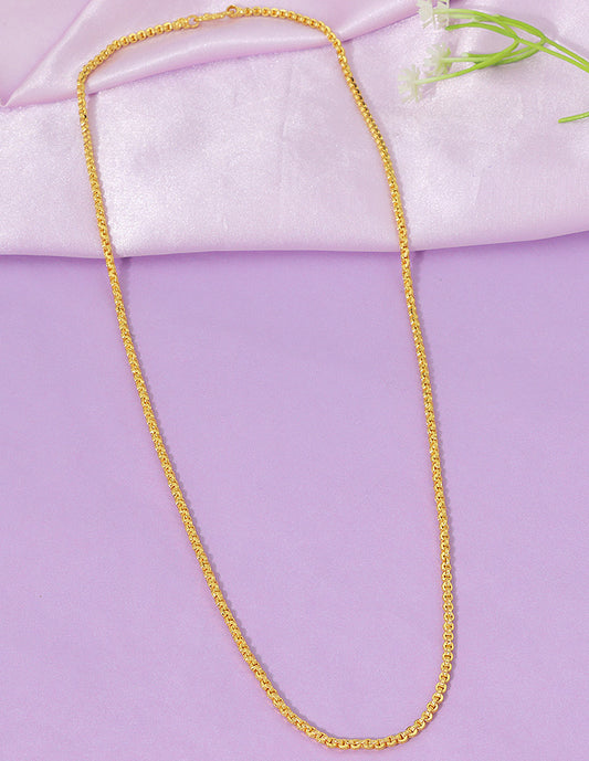 Designer Gold Polish Thali Chain