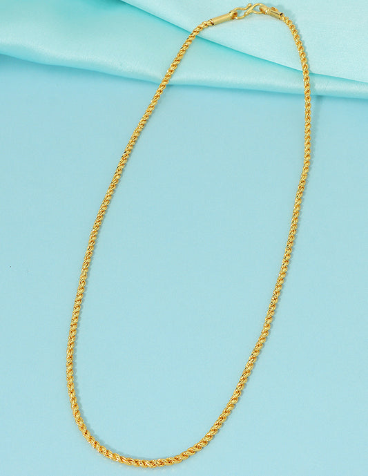 Designer Gold Polish Thali Chain