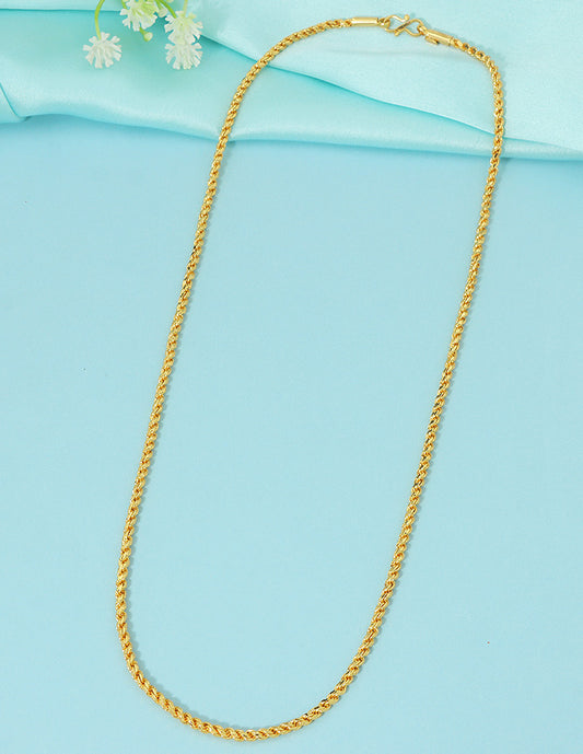 Designer Gold Polish Thali Chain