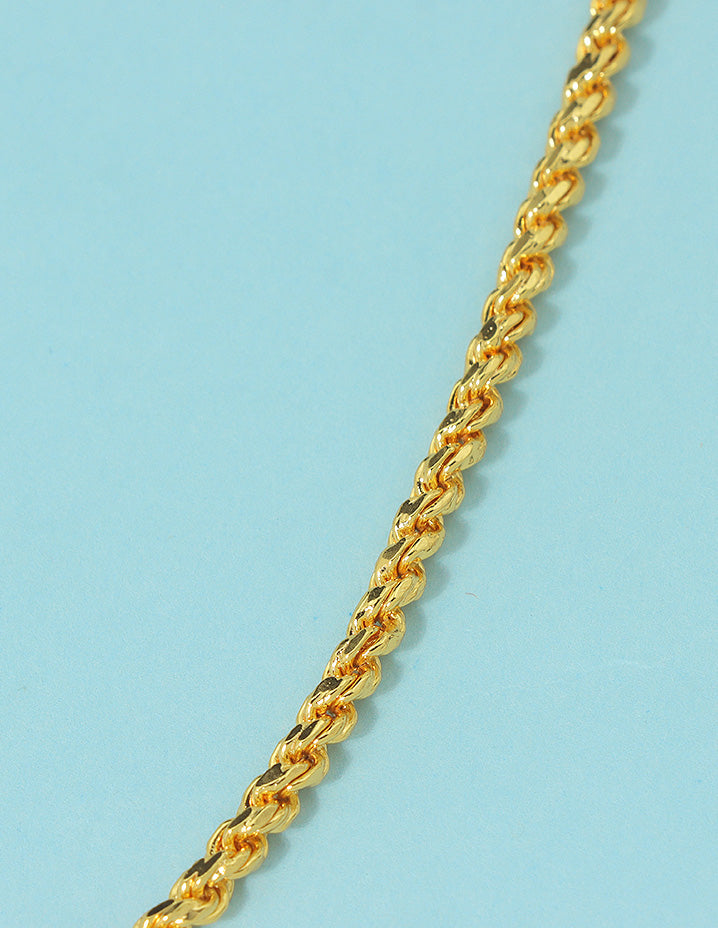 Designer Gold Polish Thali Chain